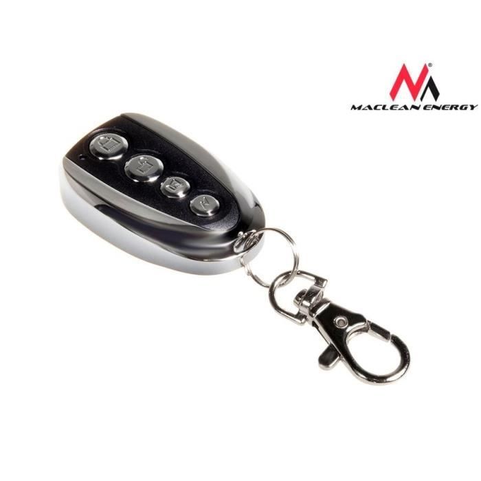Ouvre-porte De Garage MACLEAN MCE91 - Télécommande Universelle - Compatible Avec NICE-ONE NICE-FL