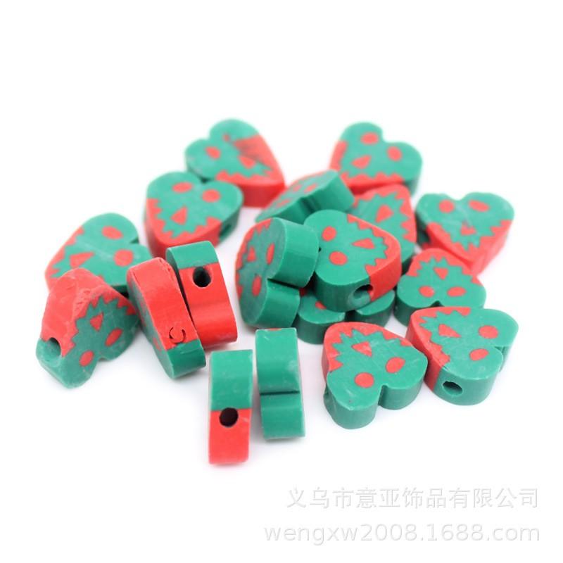 Halloween Polymer Clay Beads Spooky Skull Pumpkin Ghost Spacer DIY Jewelry Making 10mm 1000pcs