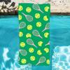 Tennis US Open Handtuch Mikrofaser Strandhandtuch, Schnelltrocknend, Sandfrei, Ultrafeine Faser, Super Weich.