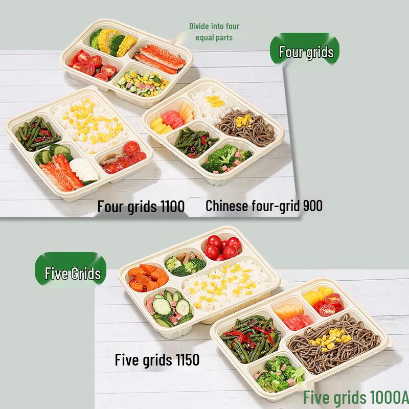 Corn Starch Disposable Lunch Box