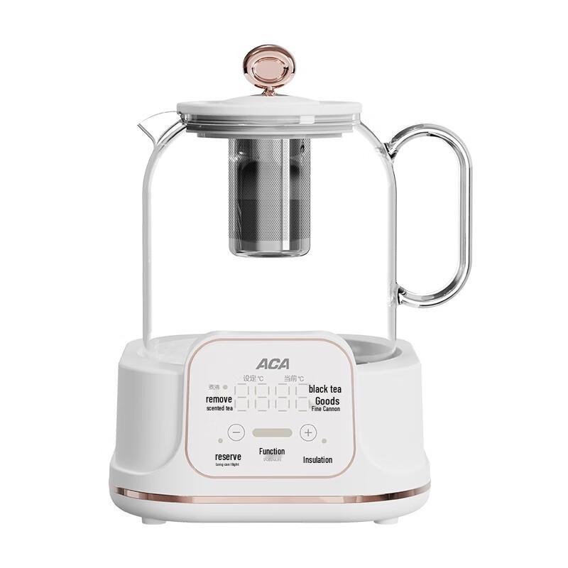 ACA Multi-Function Glass Health Kettle CN plug (adapter included)