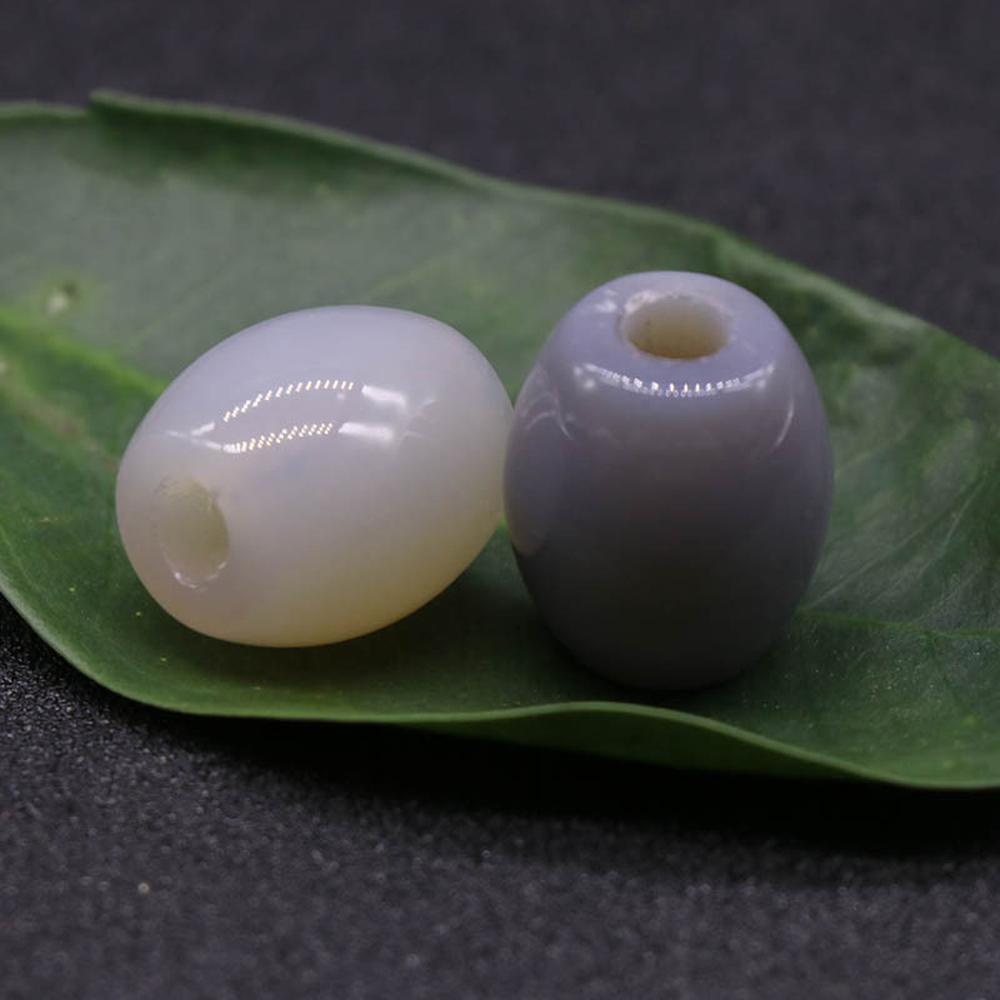 

Натуральный камень Агатовые бусины с большими отверстиями 16x18 мм Кристалл Розовый Кварц Агаты Содалит Свободные бусины для изготовления ювелирных изделий DIY Ожерелье Браслеты Аксессуары 1Pcs/16x18mm-Gray Agate