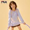 Fila Girls' Knitted Long-Sleeve T-shirt