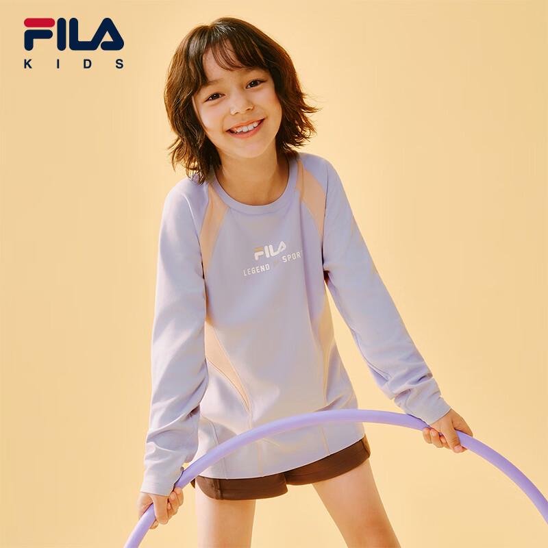 Fila Girls' Knitted Long-Sleeve T-shirt