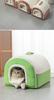 Foldable Dual-Use Cat Bed: Spacious Enclosed Design for All Seasons