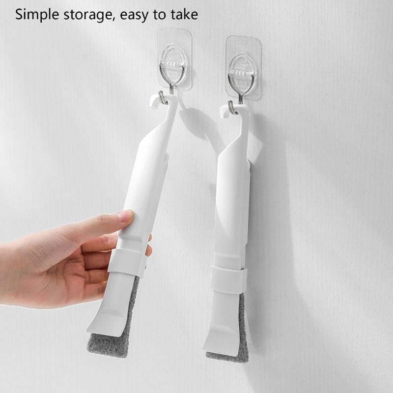 Precise Cleaning Brush Crevices Cleaner Scouring Pad Small Dirt Remover Tool For Corner Grout &Hard To Reach Area