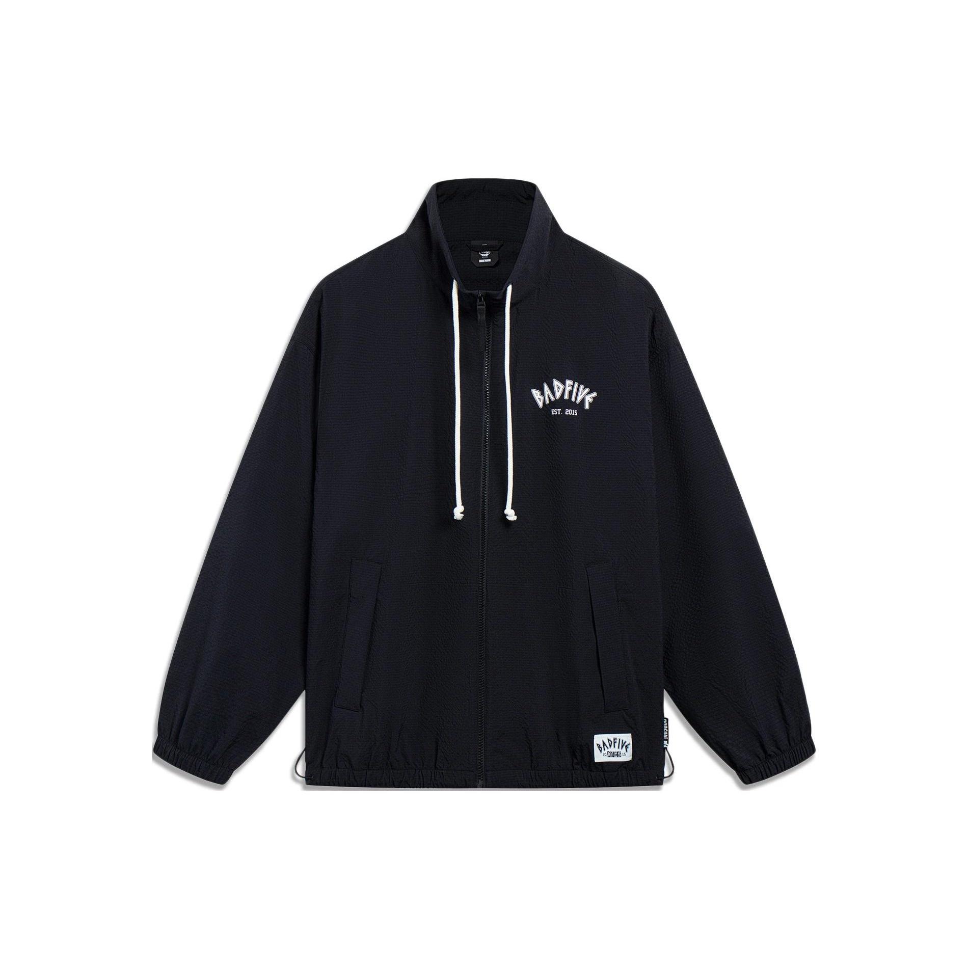Li-Ning BadFive Live With Hoops Graphic Jacket Black Men s AFDT189-3 XL