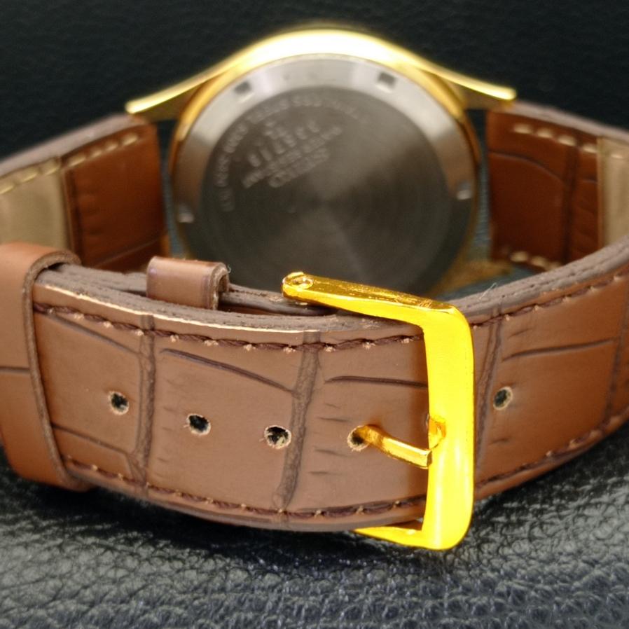 REACONDICIONADO VINTAGE SEIKO 5 AUTOMÁTICO 6309A JAPÓN PARA HOMBRE ESFERA DORADA RELOJ a425918-2