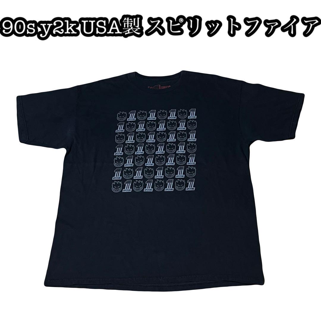 

[USED] 90s Y2K Overseas Limited Edition Magic Mushroom Alien Double-Sided T-Shirt Rare