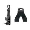 Car Headrest Hook, Vehicle Seat Front and Rear Storage Hangers, with Snap Fasteners, 360° Adjustable Car Storage Accessories