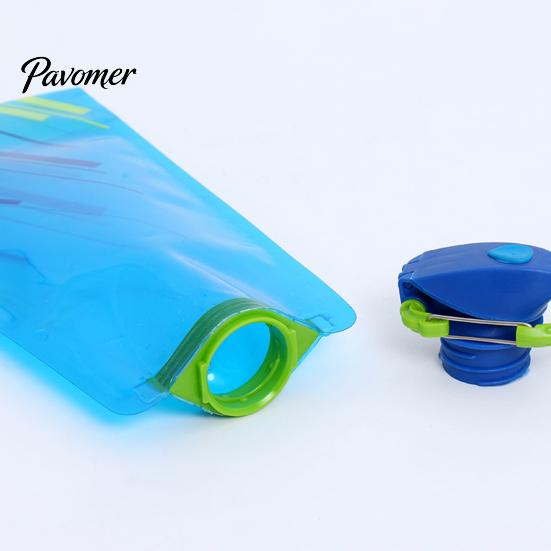 Lightweight Water Bag Foldable Food Grade BPA Free Portable Bottle Heat-Resistant Flexible Collapsible Camping Supplies
