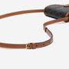 Celine Borsa a tracolla Monogram Flap Mini da donna Marrone 196702BZJ-04LU