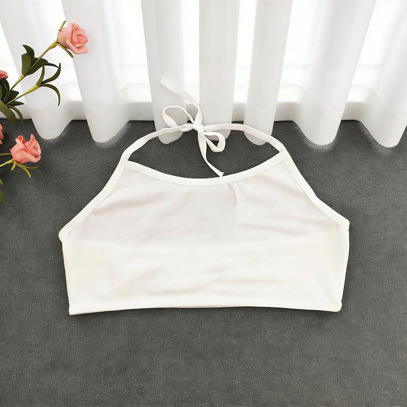 Girls' Summer Vest for Teens, Youth Camisole, Base Layer Bandeau for Primary/Middle School