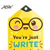 Acrylic Keychain Kit 8Pcs Back to School Set, Theme Keryring Gift for Students, Decorative Accessories Bags & Backpack