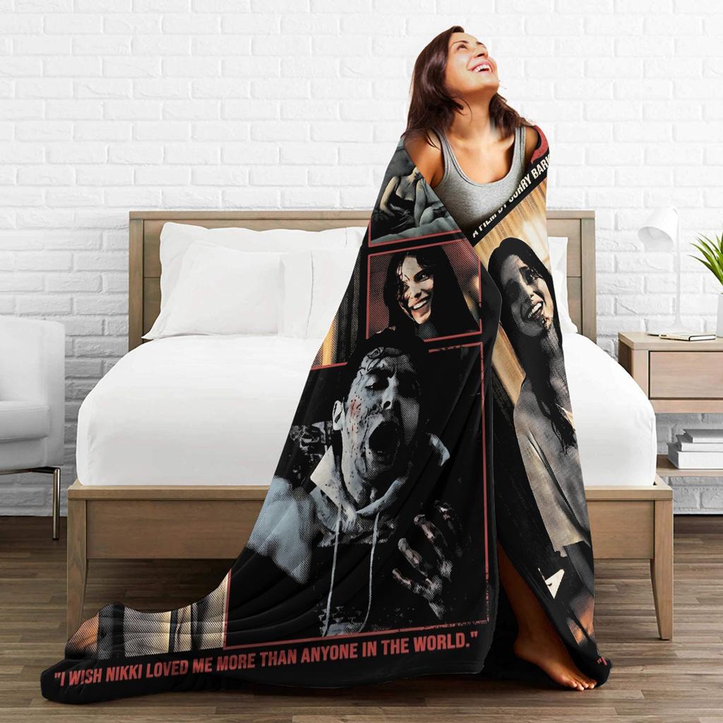 Obsession Movie Horror Blankets Flannel Spring Autumn Multi-function Soft Throw Blankets for Bed Bedroom Quilt