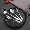 Stainless Steel Western Tableware Household Eating Spoon Hotel Thickened Steak Knife and Fork Western Dessert Coffee Spoon