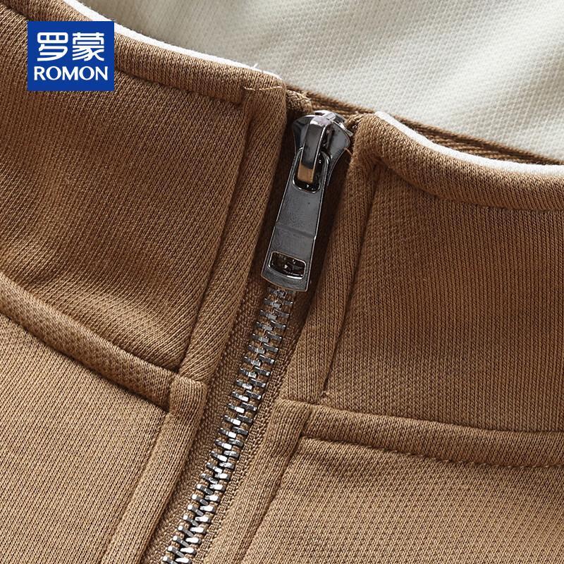 ROMON Men's Stand Collar Sleeveless Vest Jacket