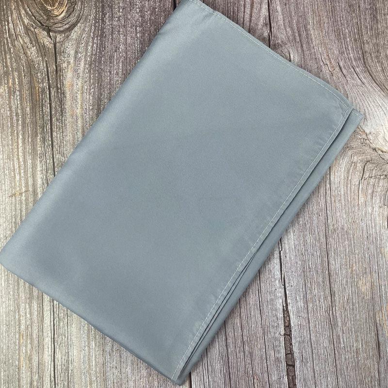Childrens Triangular Scarf And Tie Buckle With Silk Material For School Uniform Details