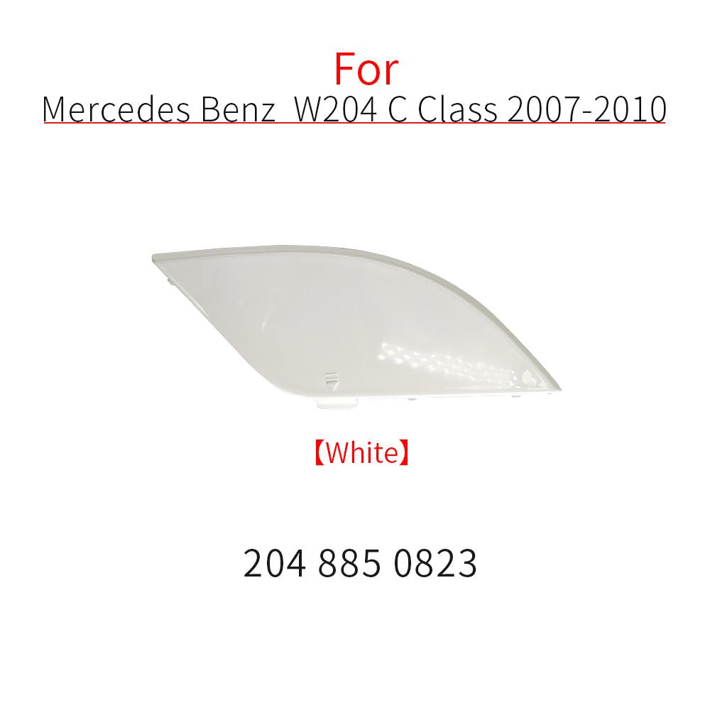 For Mercedes W204 Car Rear Bumper Tow Hook Cover Cap Black For Benz C Class 2007-2010 C180 C200 C230 C260 C300 2048850823