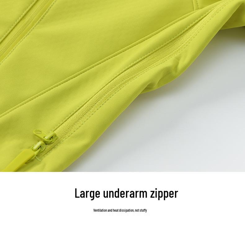 Couple's Soft Shell Jacket - Cold-Resistant, Breathable, Warm, Casual Outdoor Sports Wear