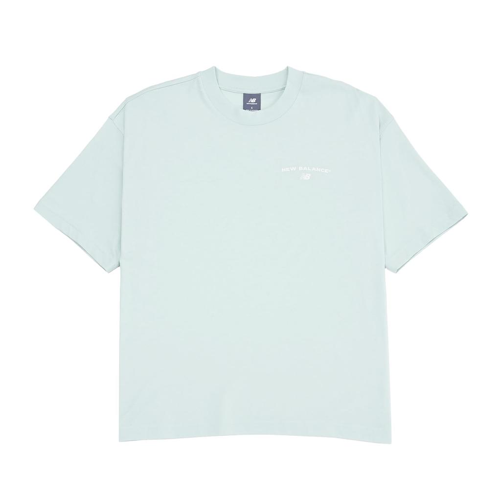 WT51529 Graphic Oversized Short Sleeve CYS [New Balance] T-Shirt (WT51529) Women's (Clay Ash)