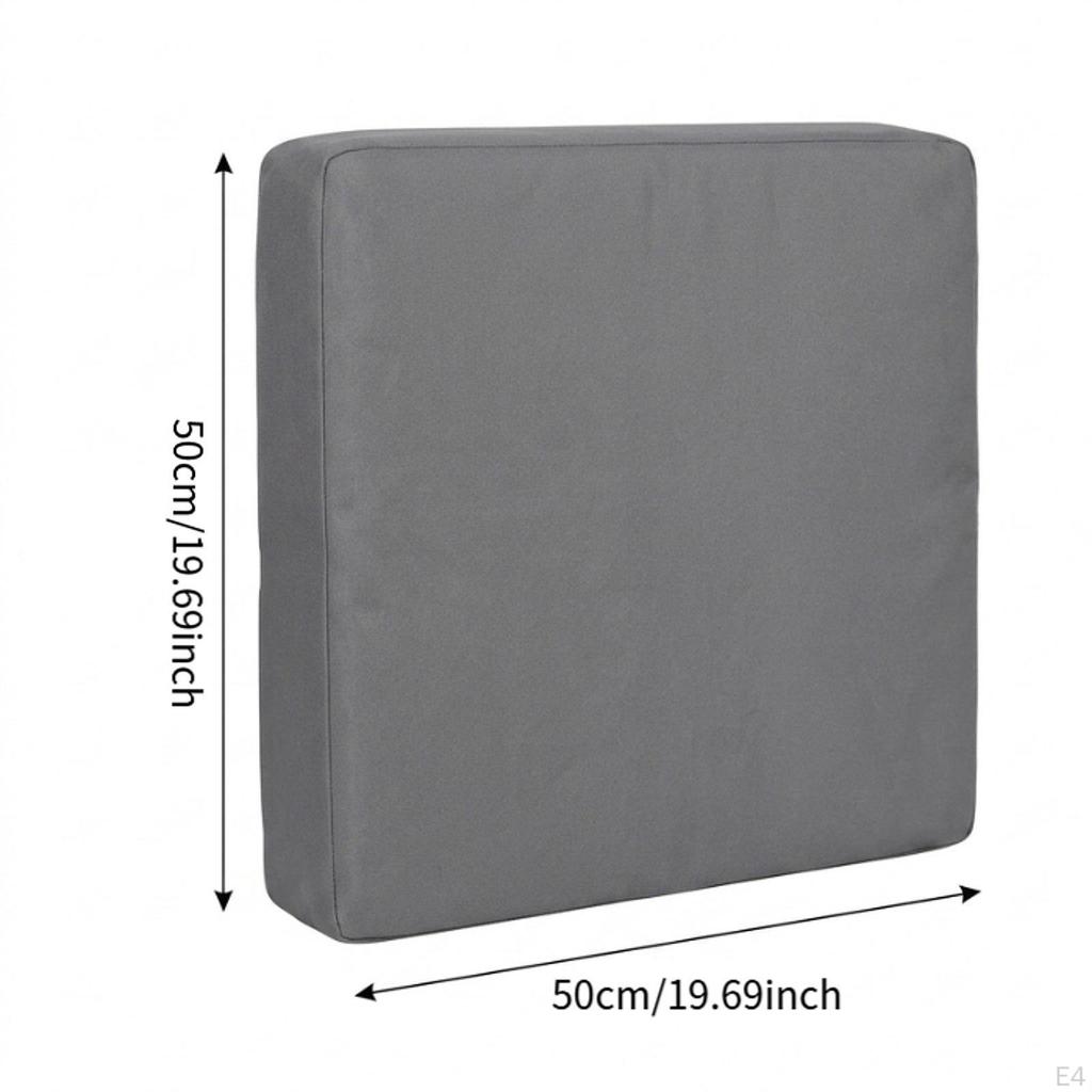 4 Stück Sofakissenbezug Elastisch Dekorativ Outdoor Stretch Sofa Sitzschoner Überwurf Milch