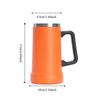 Big Capacity Coffee Tumbler Stainless Steel Insulated Beverage Cup Thermal Drink Mug  Summer