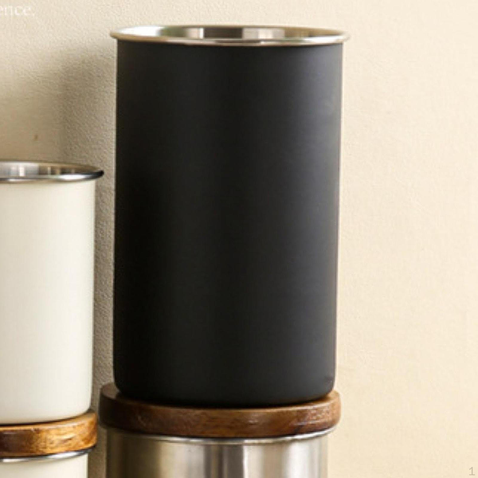 

Контейнер для еды герметичный кухонный сосуд для хранения чая, кофе, порошка, канистра для ванны black L