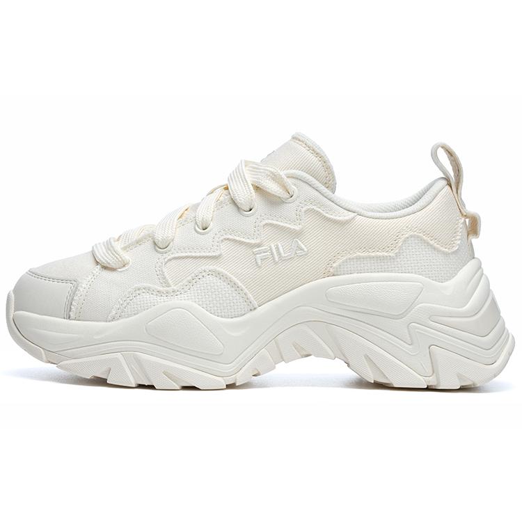 

FILA Canvas Abrasion Resistant Breathable Low top Canvas Shoes Women s Milk White F12W321304FGD 38.5