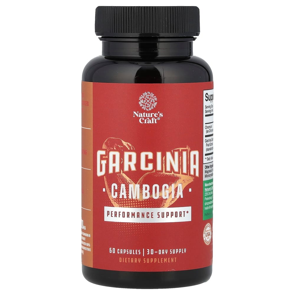 

Natures Craft Garcinia Cambogia Capsules 60 Tablets 60 pcs - 1 ea