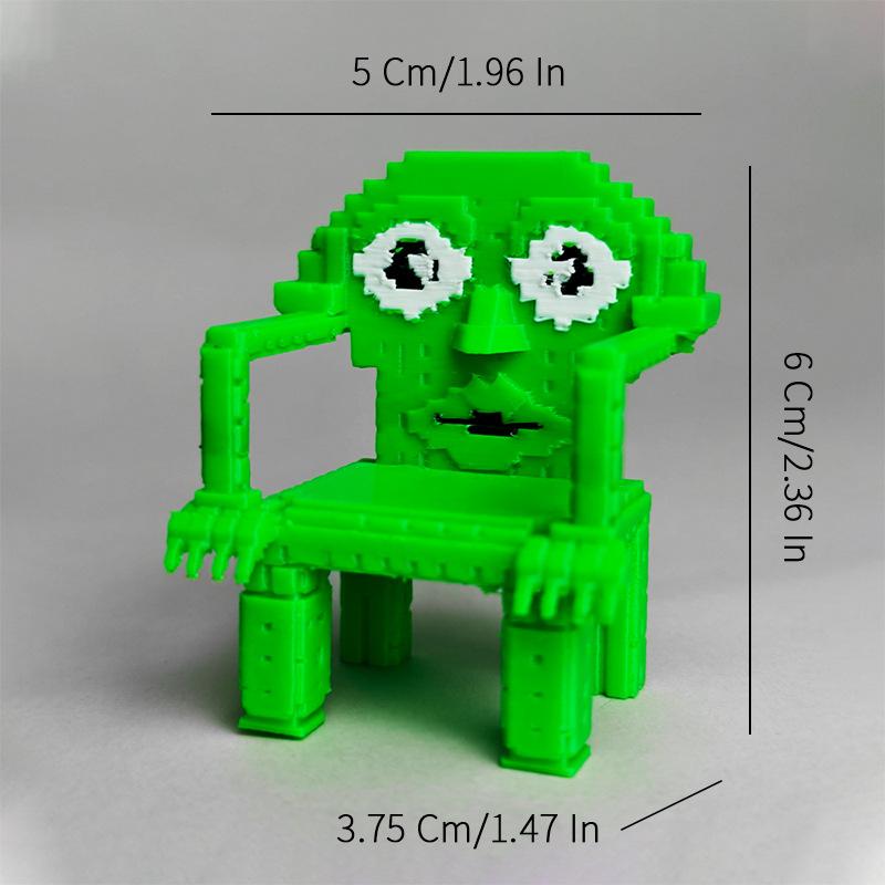 steal a brainrot figure Sahur 3D Figure Printing Italian Brainrot Decorative Model Toy Decorative Toy for Kids Birthday Gift
