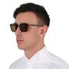 Salvatore Ferragamo Braune Eckige Herren Sonnenbrille Sf910S 001 54