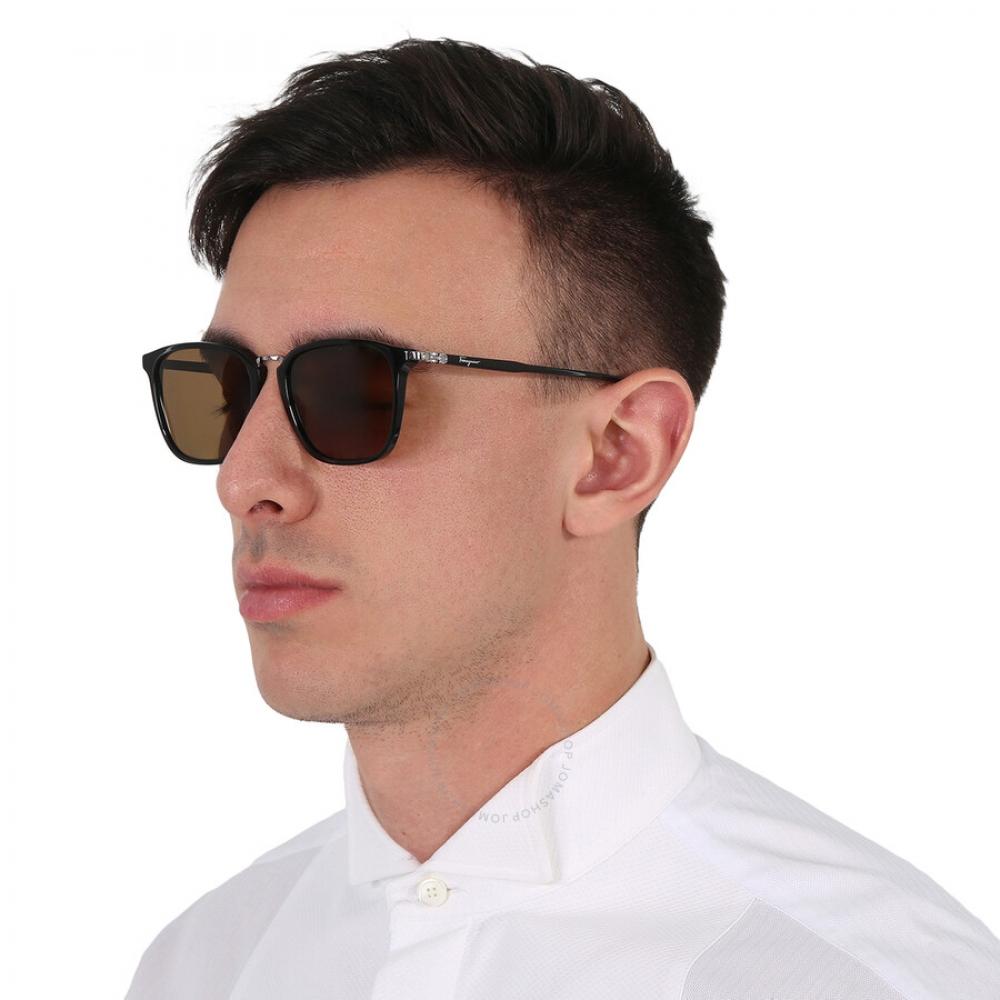 Salvatore Ferragamo Braune Eckige Herren Sonnenbrille Sf910S 001 54