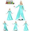 Rosalina Cosplay Kleid Aus Super Mario Galaxy Komplettes Set Mit Krone