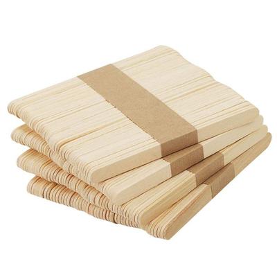 Bastoncini per gelato Bastoncino per gelato Abbassalingua Bastoncino per ghiaccioli in legno Bastone per gelato fatto a mano fai-da-te in colore naturale 114 * 10 * 2mm
