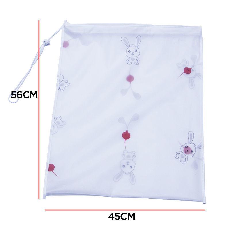 Drawstring style with drawstring Large Capacity Thickened Quilt Storage Bag Dormitory Moisture Proof Clothes Tidy Organize Bag