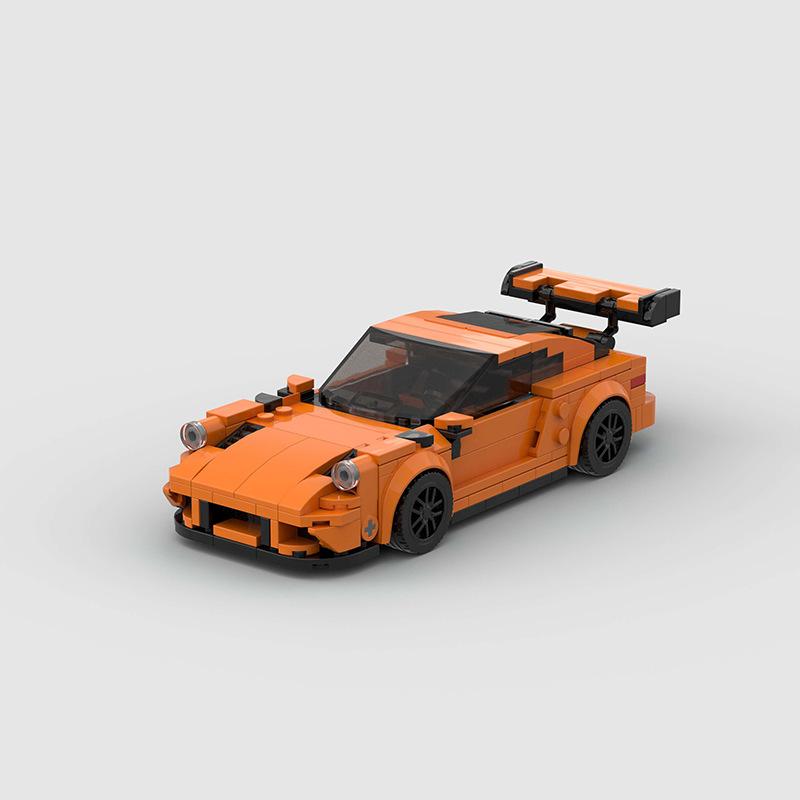 MOC Technical Car City Speed Vehicle Vetro Car Rally Building Blocks Bricks Ornament Creative Toys For Kids Adults Birthday Gift