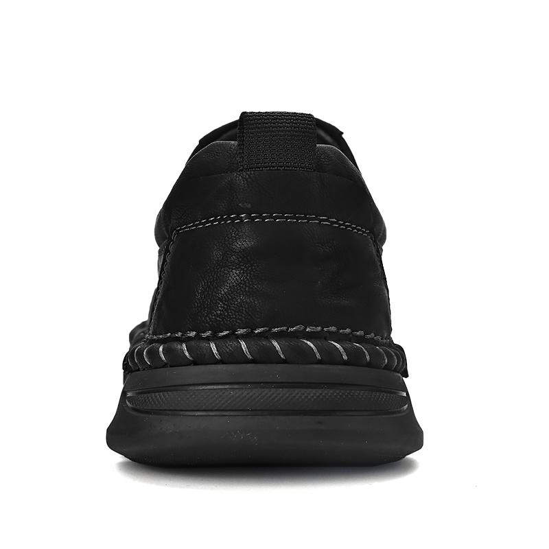 Classic Handmade Casual Leather Shoes Men Loafers Comfortable Moccasins Men Flats Shoes Genuine Leather Men Shoes