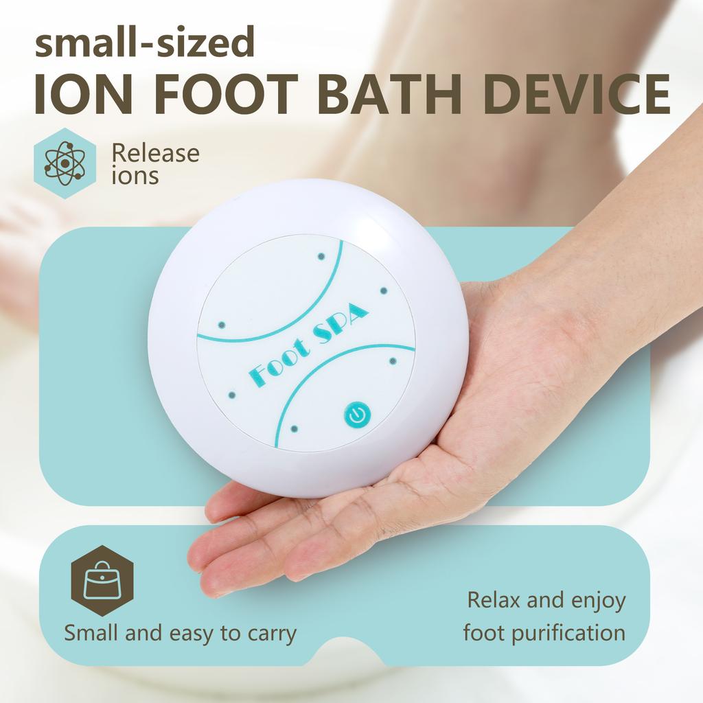 Detox Ionic Foot Spa Bath Machine Mini Foot Spa Bath Massager Machine Cleanse Footspa Vibrat Whirlpool Care for Home Club Spa