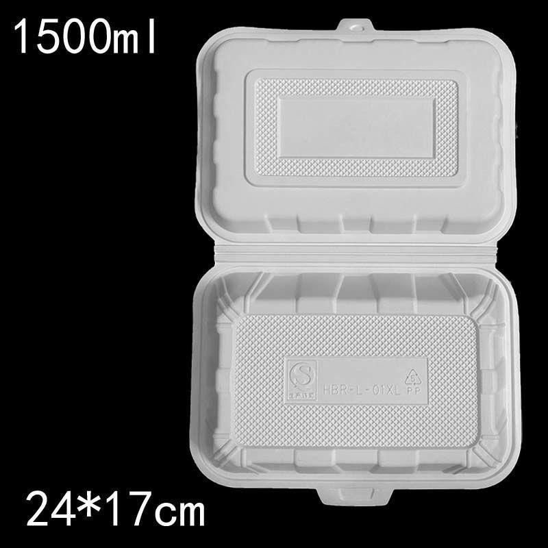 Six-Compartment Disposable Takeaway Box for Oyster, Scallop, Eggplant, and BBQ Dishes
