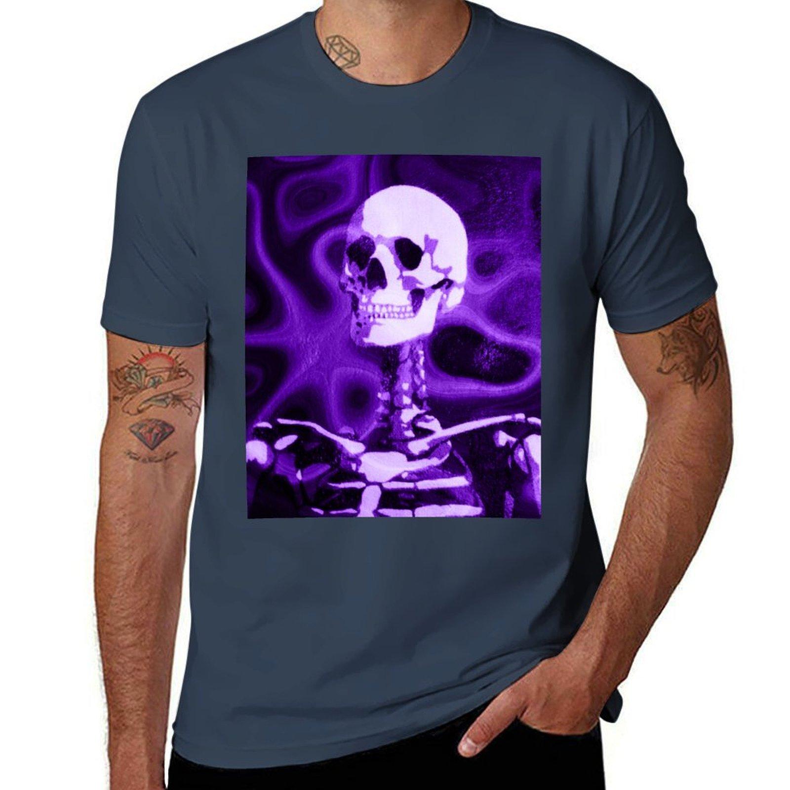 Spirits Slim Bill (Purple) Tshirt Basic Lightweight Short Sleeve Tee S