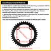 BULLSPANN Motorcycle Crankset Chainwheel Protector Chainwheel Protection 56 Replacement Cover, Cover, 52, 53, Teeth, Black/Clear, Part/Accessory.