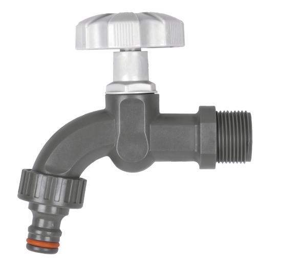 Gartenhahn, Pilzform, 1/2 Zoll, aus Kunststoff