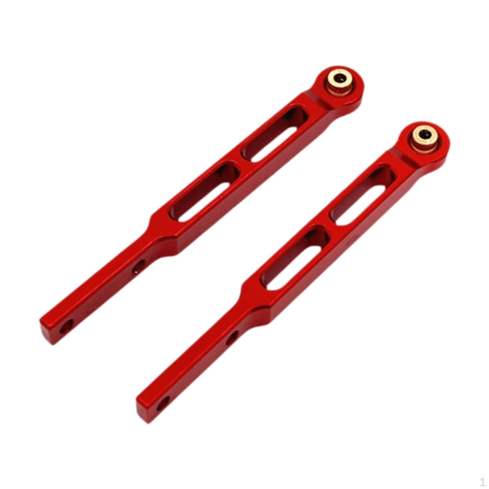 

1/12 RC Car Axle Pull Rod Set of to Install Accessories Sturdy Metal Repair Parts Rear червоний