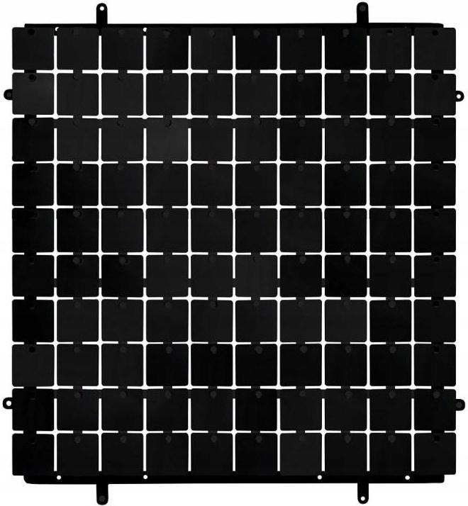 Decorative Panel Black Black Background Wall For Photo Sessions 30X30Cm 100Pcs