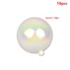 10Pcs Colorful Ball Cake Topper Transparent Balloon Cupcake Diy Decoration For Birthday Party Wedding