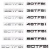 Car Styling 35 40 45 50 55  TFSI  Logo Emblem, Rear Trunk Badge Sticker Decal For A A4 A5 A6 A7 A8 Q3 Q5 Q6 Q7 Q8 Accessories