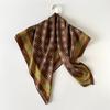 New European and American Big Scarf Scarf for Women  Versatile Classic Fashionable Twill Printed Sun Protection Commuter Scarf
