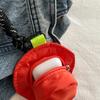 Keychain Mini Coin Purse Cute Small Hat Coin Pouch Bag Charm Tiny Organizer for Jewelry Keys Coins Fashion Backpack Accessory