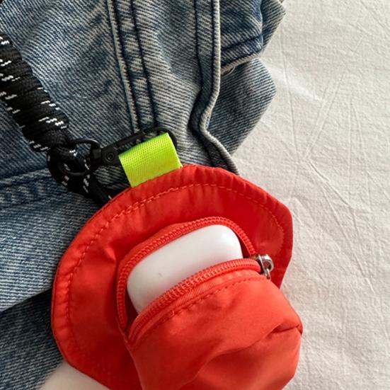 Keychain Mini Coin Purse Cute Small Hat Coin Pouch Bag Charm Tiny Organizer for Jewelry Keys Coins Fashion Backpack Accessory
